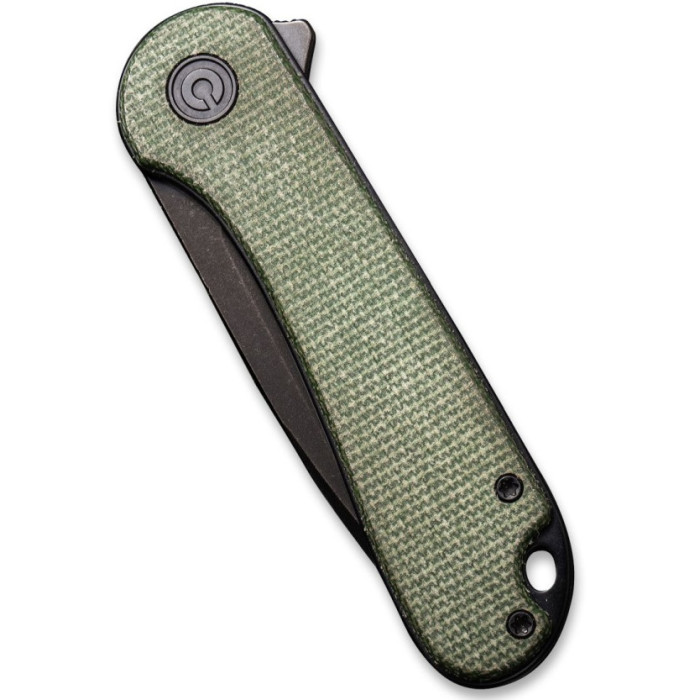 Нож складной Civivi Elementum, (7.5 см) D2 / Micarta зеленый (C907T-E)