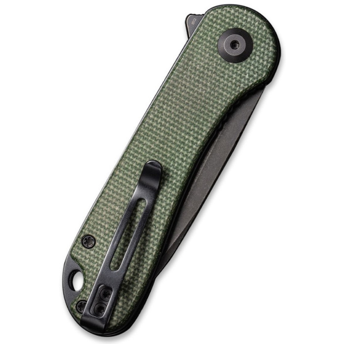 Нож складной Civivi Elementum, (7.5 см) D2 / Micarta зеленый (C907T-E)
