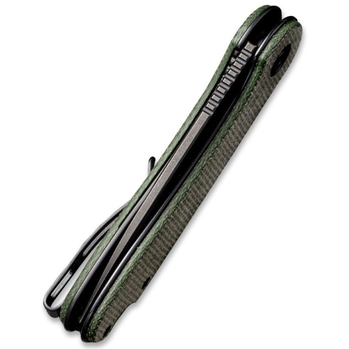 Нож складной Civivi Elementum, (7.5 см) D2 / Micarta зеленый (C907T-E)