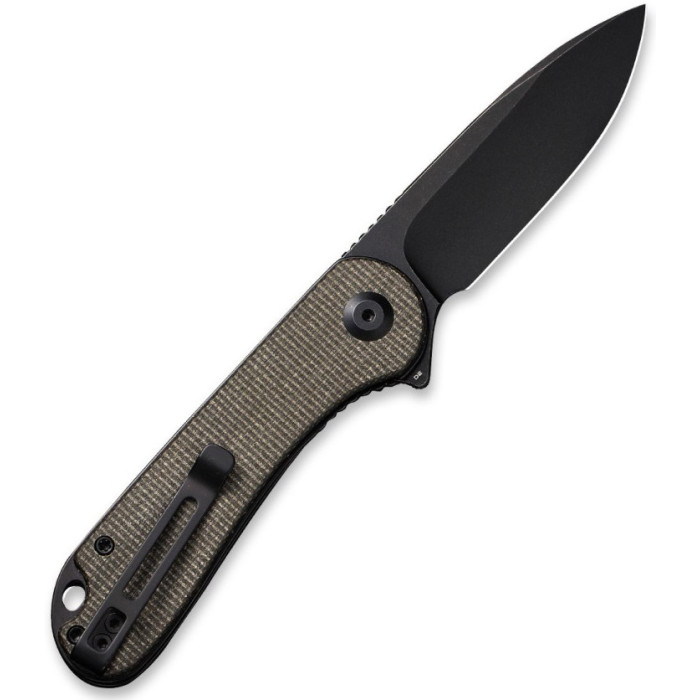 Ніж складаний Civivi Elementum, (7.5 см) D2 / Micarta темно-зелений (C907Z)