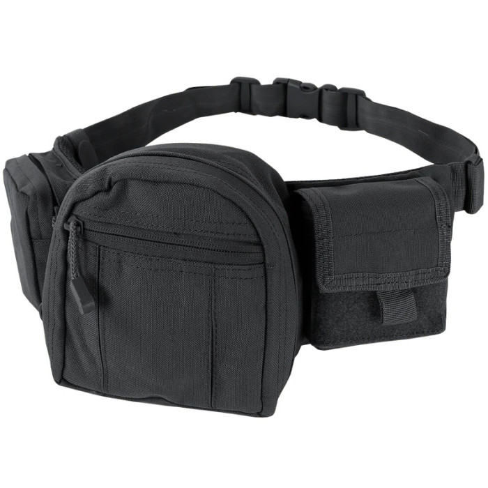 Поясна розвантажувальна система Condor Fanny Pack black (143-002)
