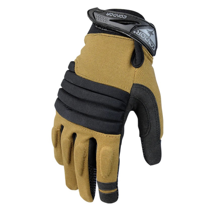 Тактические перчатки Condor Stryker Padded Knuckle Glove tan (226-003)