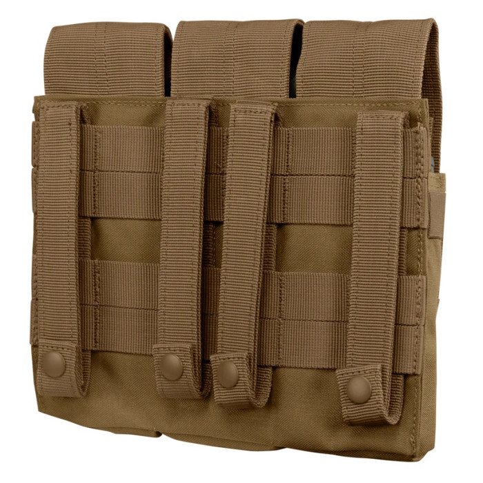 Подсумок Condor Triple AK Kangaroo Mag Pouch coyote brown (MA72-498)