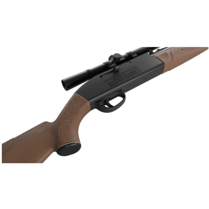 Пневматична гвинтівка Crosman Classic кал.177 (4.5 мм) з оптичним прицілом 4х15 (2100X)