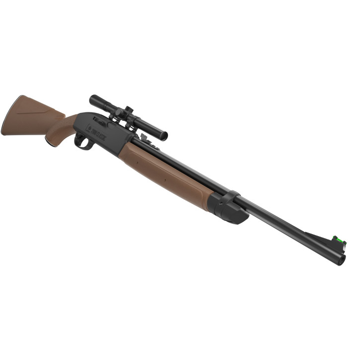 Пневматична гвинтівка Crosman Classic кал.177 (4.5 мм) з оптичним прицілом 4х15 (2100X)