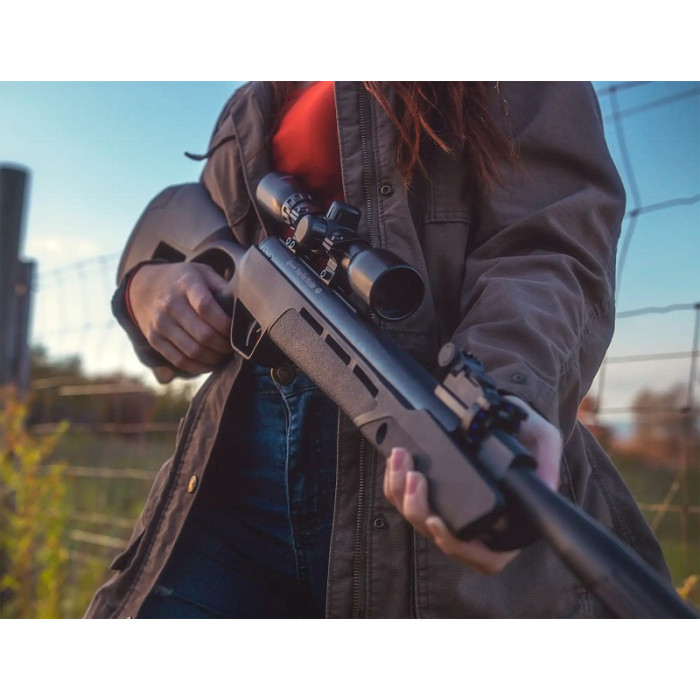 Пневматическая винтовка Crosman Mag-Fire Mission, с оптическим прицелом 4x32 mm, кал.177 (4.5 мм) (CMM7SXS)