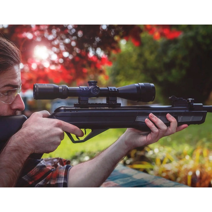 Пневматическая винтовка Crosman Mag-Fire Ultra, с оптическим прицелом 3-9x40 mm, кал.177 (4.5 мм) (CMU7SXS)