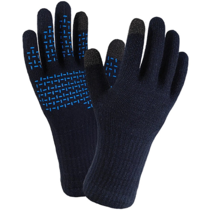 Перчатки водонепроницаемые DexShell ThermFit 3.0 Gloves, темно-голубые (DG12402HTB)