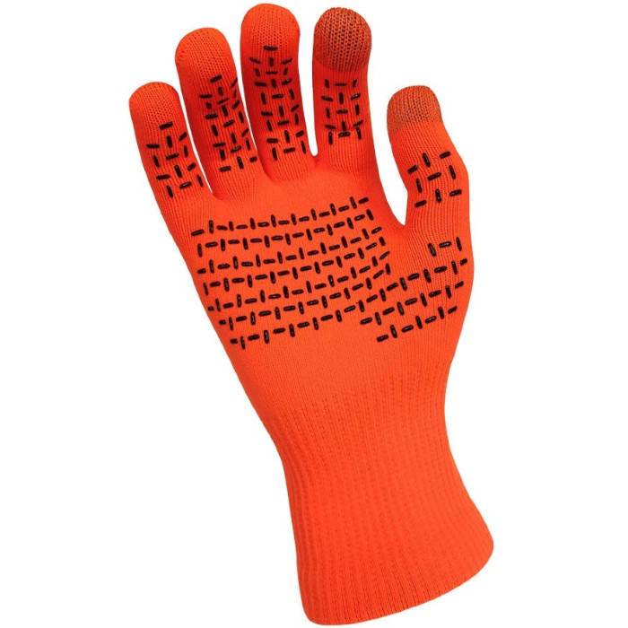 Перчатки водонепроницаемые DexShell ThermFit Gloves, оранжевые (DG326TS-BO)