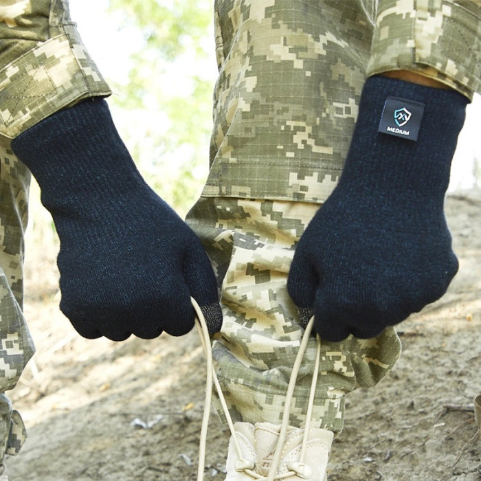 Рукавички водонепроникні DexShell Ultralite Gloves, чорні (DG368TS-HTB)