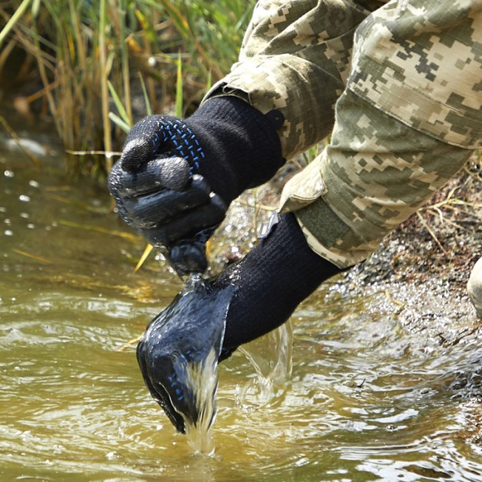 Рукавички водонепроникні DexShell Ultralite Gloves, чорні (DG368TS-HTB)