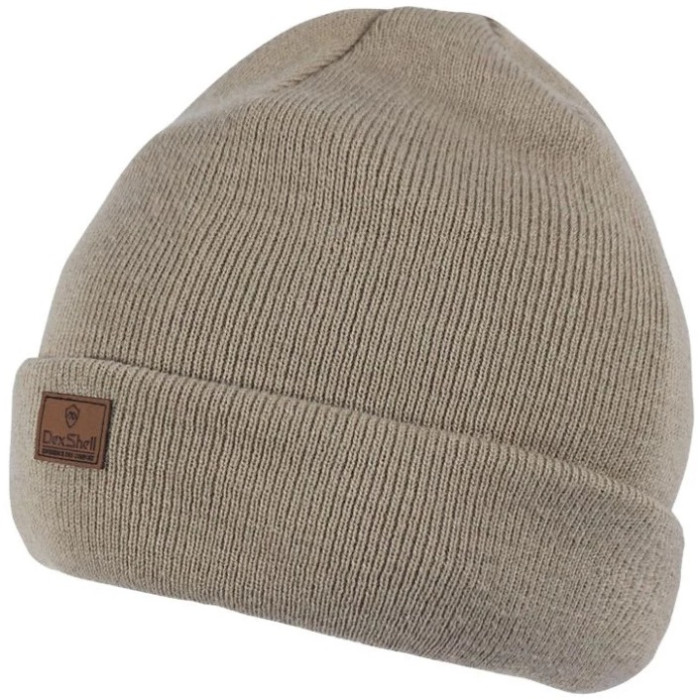 Шапка водонепроникна DexShell DH30509, onesize (56-58 см), бежевий (DH30509BEG)