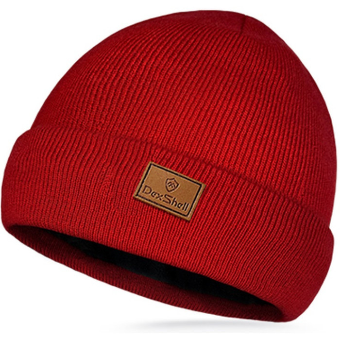Шапка водонепроникна DexShell DH30509, onesize (56-58 см), червоний (DH30509RED)