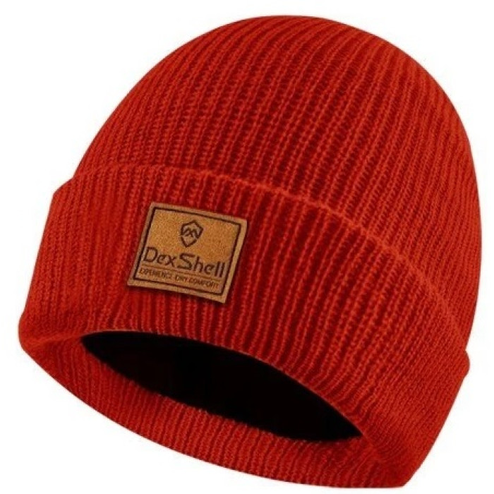 Шапка водонепроницаемая DexShell Watch Beanie, onesize (56-58 см), красный (DH322RED)