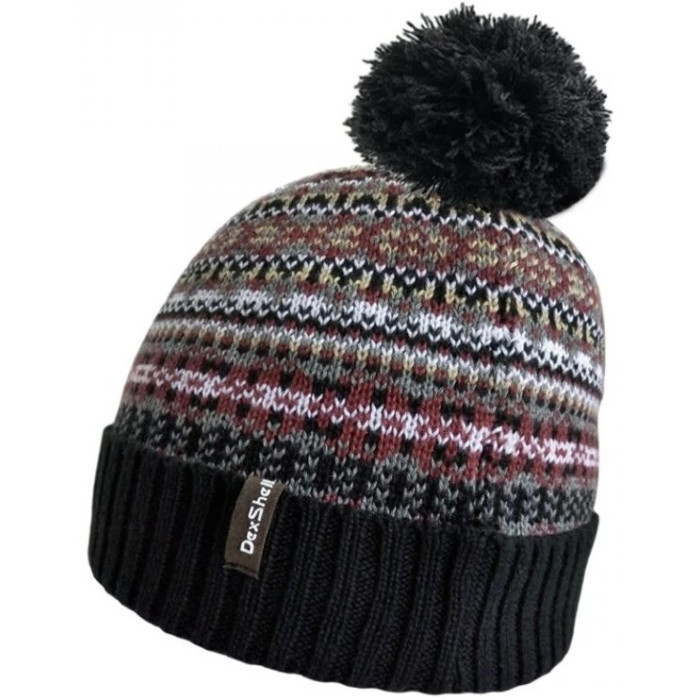 Шапка водонепроникна DexShell Beanie Fair Isle, L/XL (58-60 см), різнокольорова (DH362BHLXL)