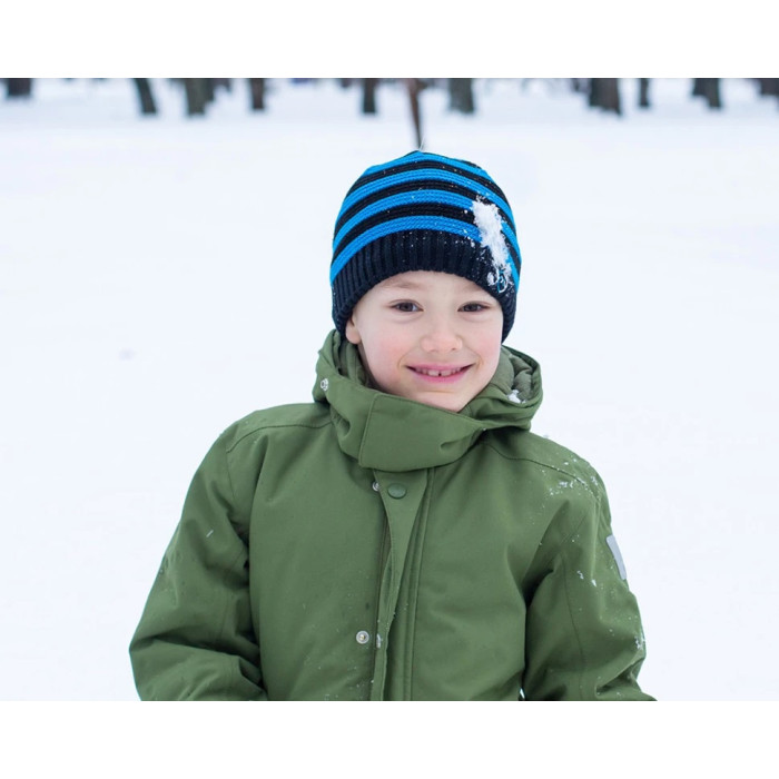Шапка водонепроницаемая детская DexShell Children Beanie, голубая (DH552-BLU)