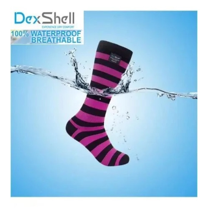Шкарпетки водонепроникні DexShell Longlite, Pink (DS633WPK)