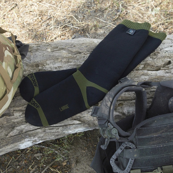 Носки водонепроницаемые DexShell Trekking, Green (DS636)