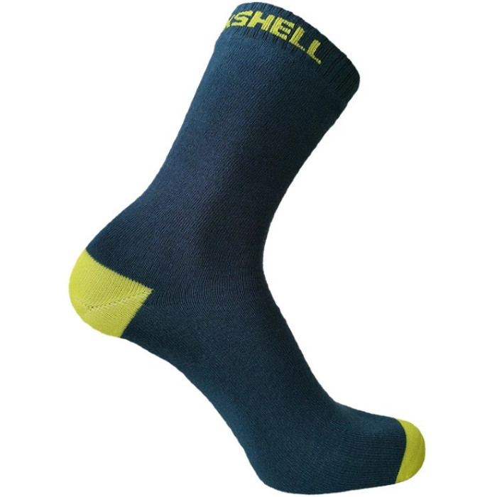 Носки водонепроницаемые DexShell Ultra Thin Crew, синий/желтый (DS683NL)