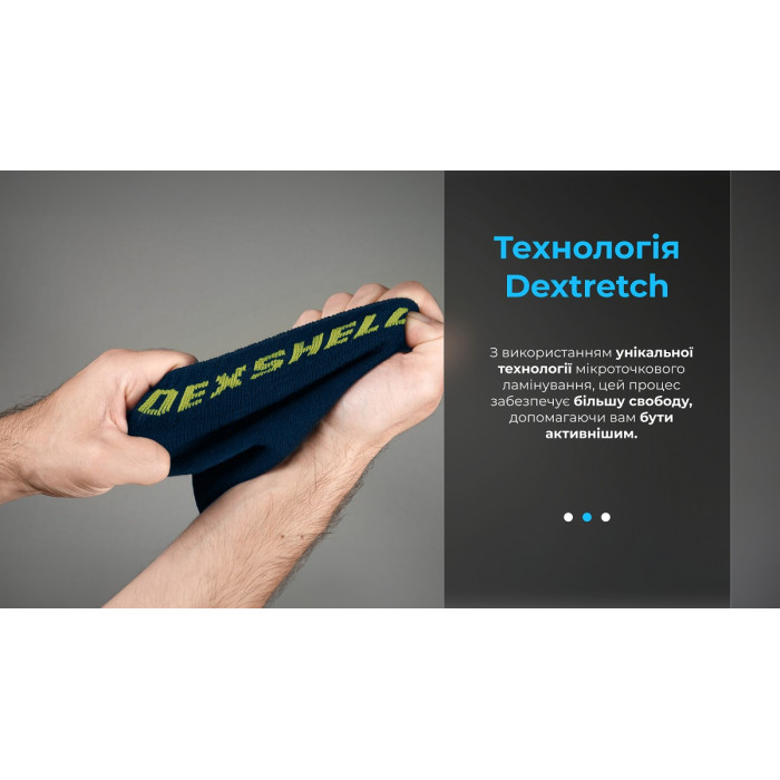 Носки водонепроницаемые DexShell Ultra Thin Crew, синий/желтый (DS683NL)
