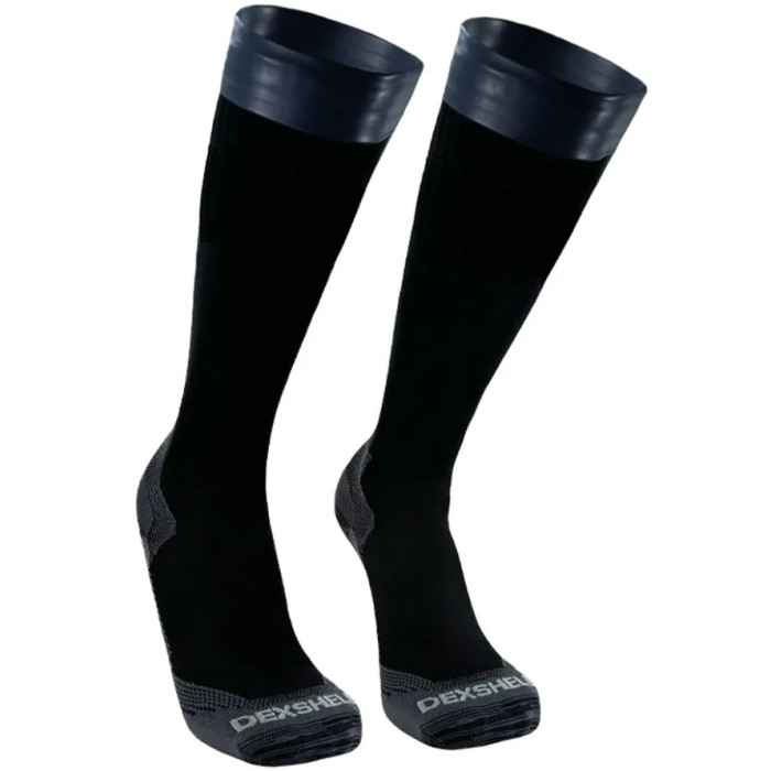 Носки водонепроницаемые DexShell Wading Pro Socks, черные (DS70606JBG)