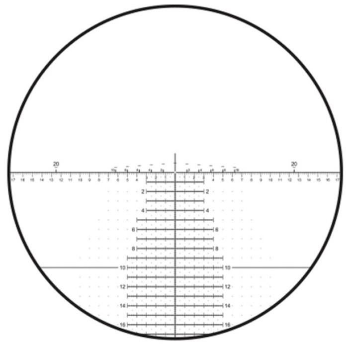 Приціл оптичний EOTech Vudu 5-25x50 (34 mm) FFP H59 Reticle MRAD (VDU5-25FFH59)