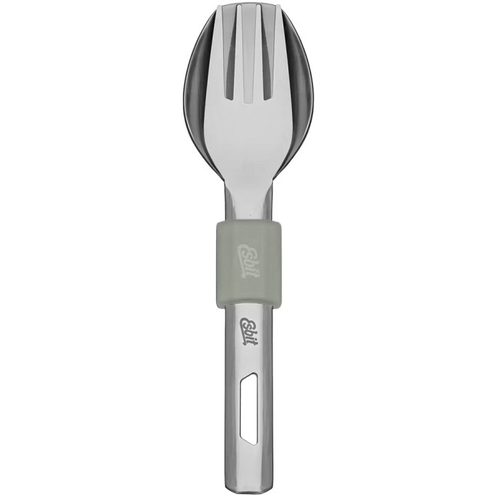 Набір столових приборів Esbit Food Jug-Cutlery Set Small stone grey (017.0345)