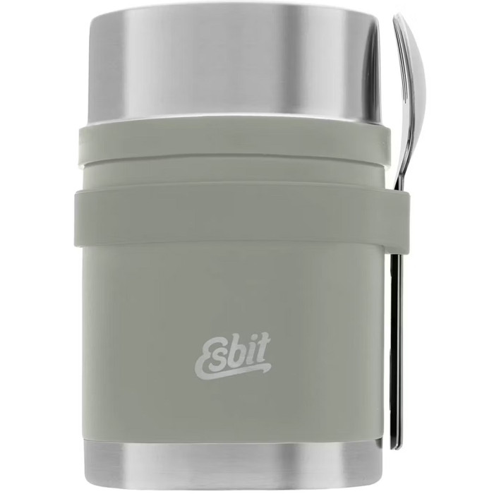 Набір столових приборів Esbit Food Jug-Cutlery Set Small stone grey (017.0345)