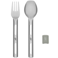 Набор столовых приборов Esbit Food Jug-Cutlery Set Large stone grey (017.0347)