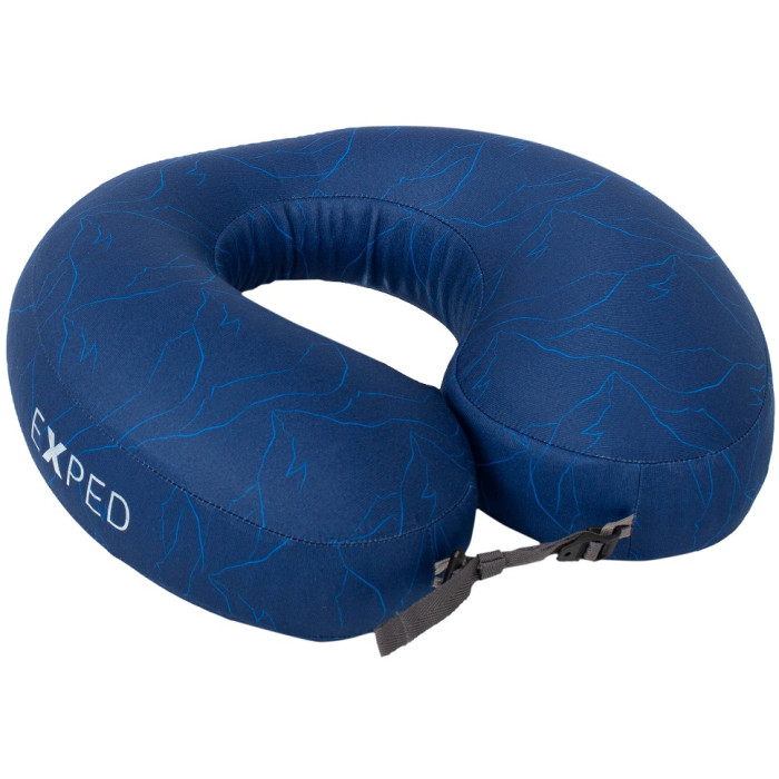 Надувная подушка Exped Neck Pillow Deluxe navy mountain (018.1117)