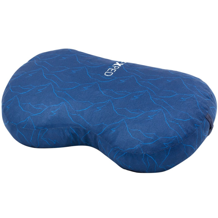 Надувна подушка Exped Down Pillow Large navy mountain (018.1160)