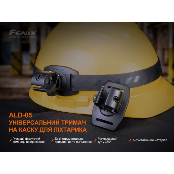 Универсальный крепеж на шлем с повязкой Fenix ALD-05 (ALD-05)
