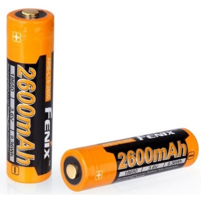 Аккумулятор 18650 Fenix ARB-L18 - 2600mAh (ARB-L18-2600)