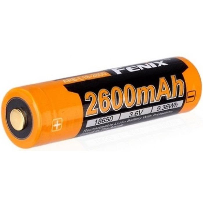 Аккумулятор 18650 Fenix ARB-L18 - 2600mAh (ARB-L18-2600)