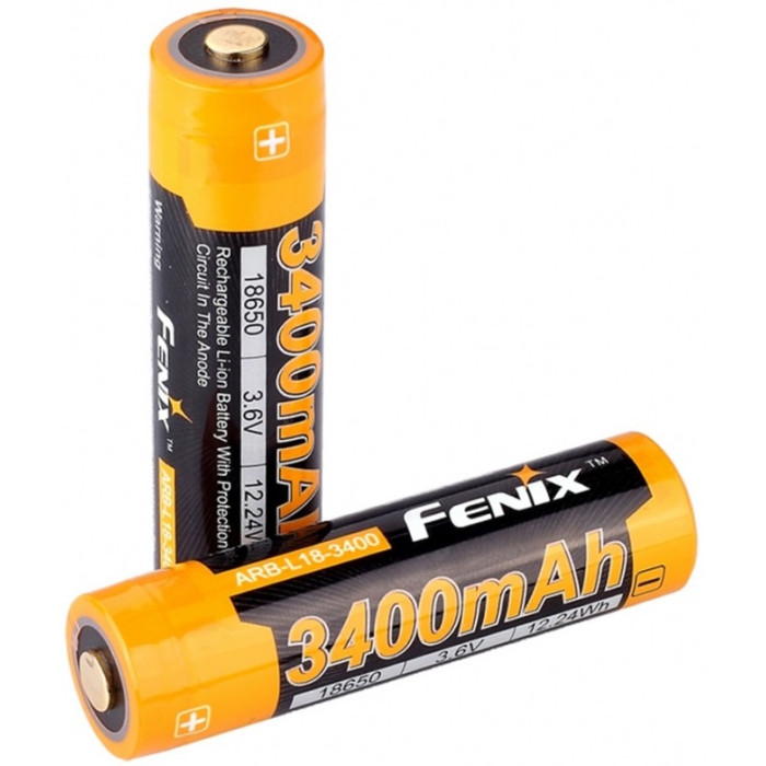 Аккумулятор 18650 Fenix ARB-L18 - 3400mAh (ARB-L18-3400)