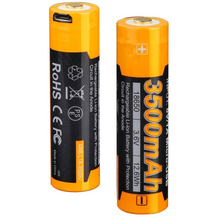 Акумулятор 18650 Fenix ARB-L18-3500U - 3500 mAh (ARB-L18-3500U)