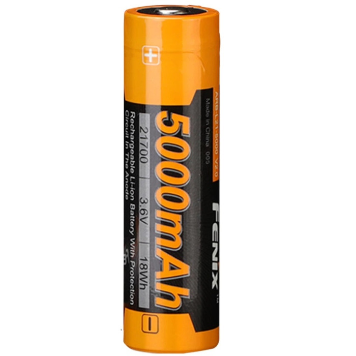Аккумулятор 21700 Fenix ARB-L21 V2.0 - 5000 mAh (ARB-L21-5000V20)