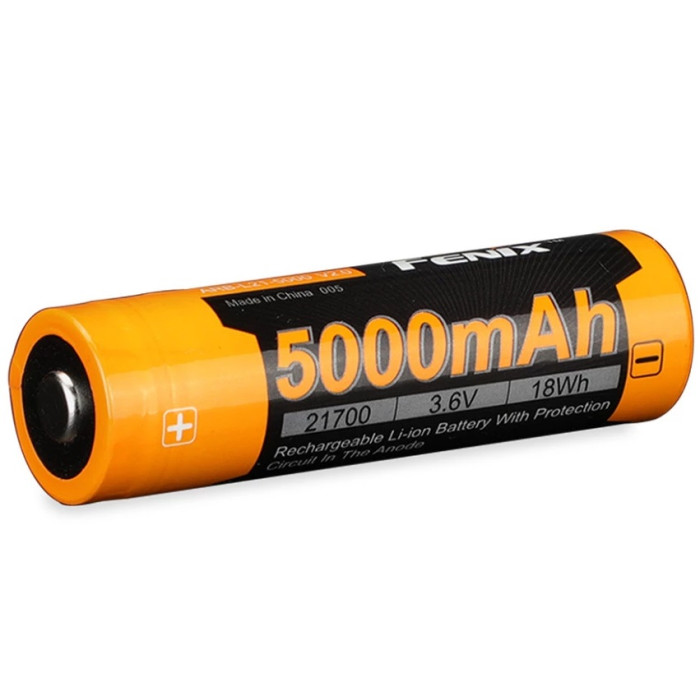 Аккумулятор 21700 Fenix ARB-L21 V2.0 - 5000 mAh (ARB-L21-5000V20)