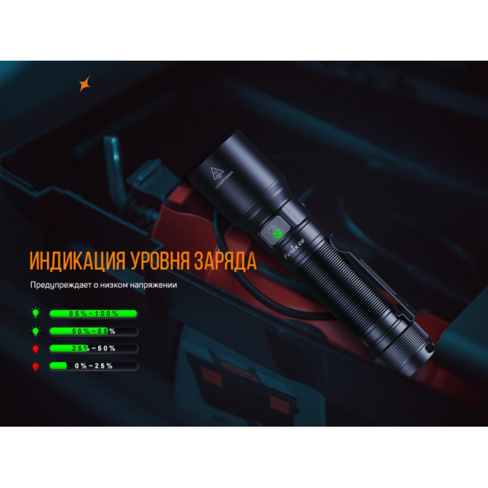 Ліхтар ручний Fenix C6 V3.0 - Luminus SST40 (C6V30)