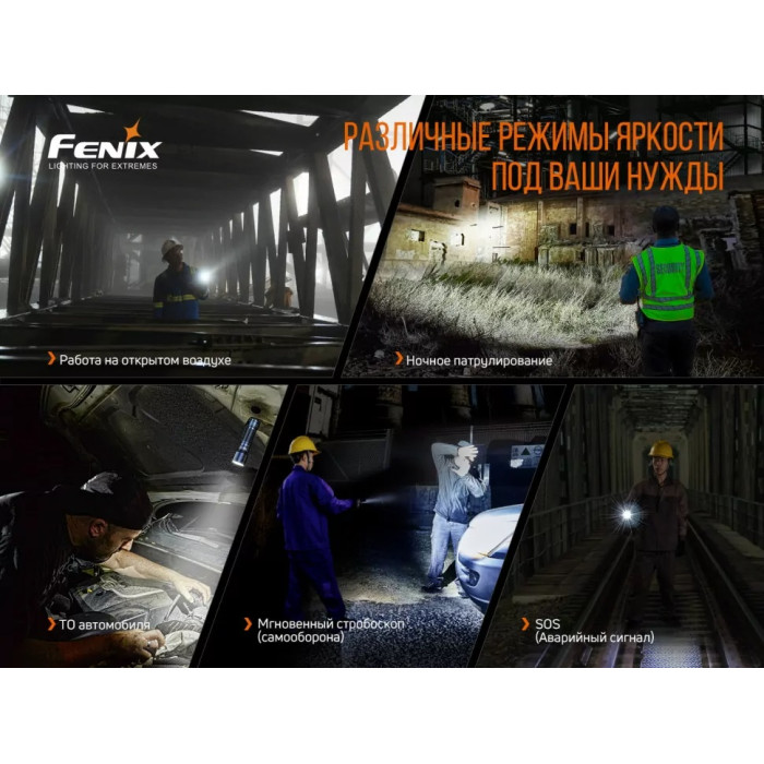 Фонарь ручной Fenix C7 - SST70, ANSI 3000 lm, 21700 (C7)