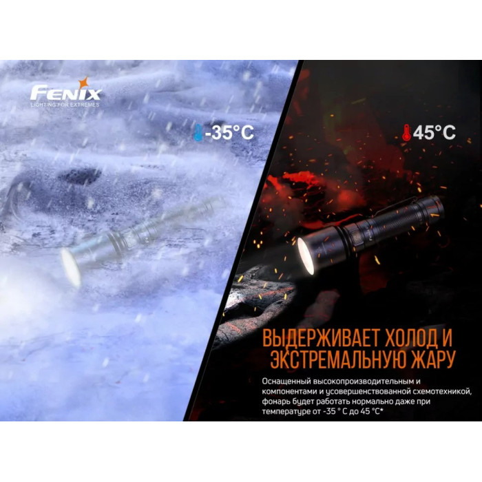 Фонарь ручной Fenix C7 - SST70, ANSI 3000 lm, 21700 (C7)