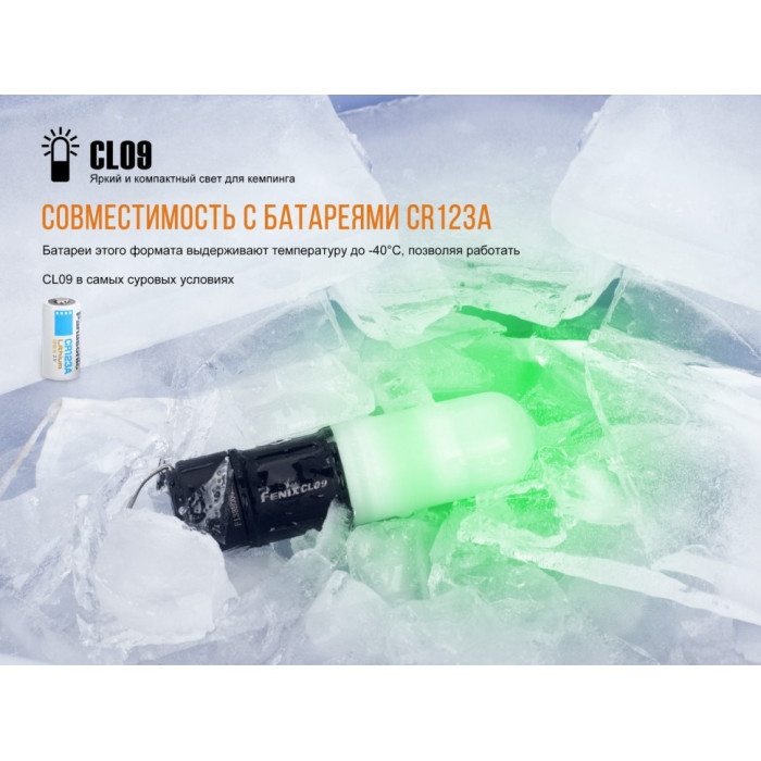 Ліхтар кемпінговий Fenix CL09 Grey (CL09gr)