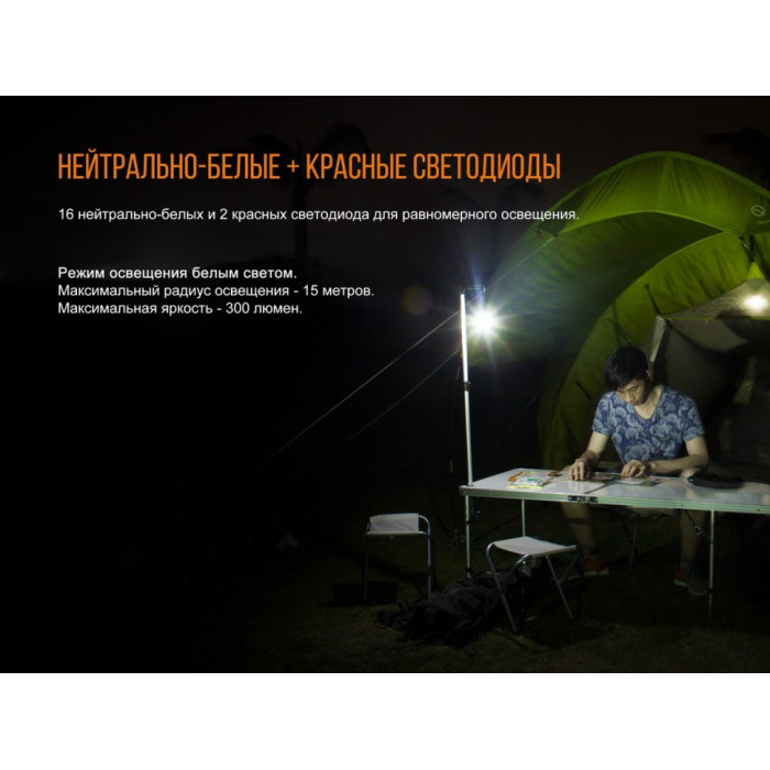 Ліхтар кемпінговий Fenix CL20R Orange (CL20Ror)