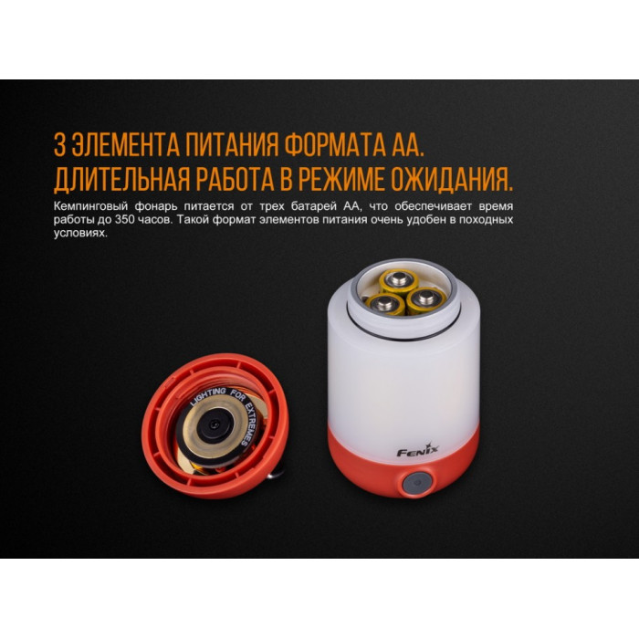 Ліхтар кемпінговий Fenix CL23 Red (CL23r)