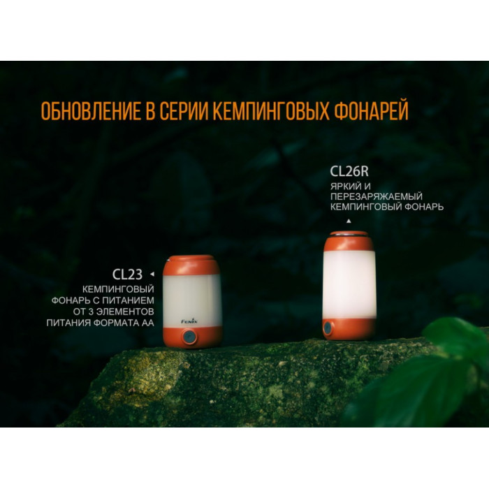 Ліхтар кемпінговий Fenix CL23 Red (CL23r)