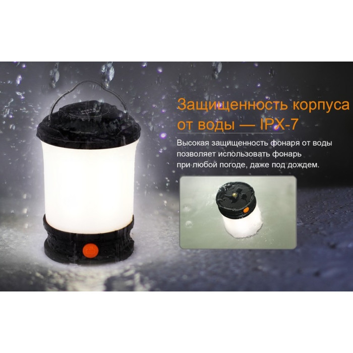 Ліхтар кемпінговий Fenix CL30R Black (CL30R)