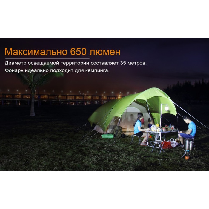 Ліхтар кемпінговий Fenix CL30R Black (CL30R)