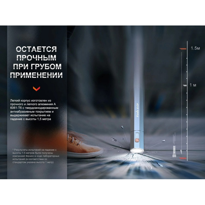 Ліхтар ручний Fenix E-CP Black (E-CPblack)