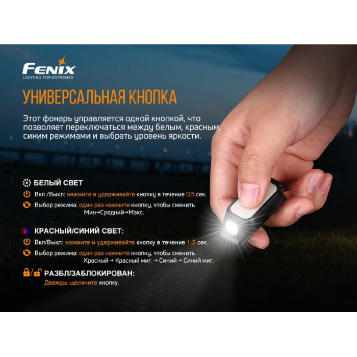 Ліхтар ручний Fenix E-LITE - MATCH CA18, EVERLIGHT 2835 (E-LITE)