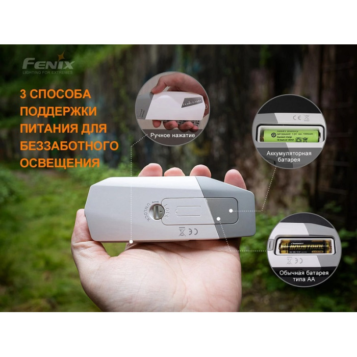 Фонарь ручной с автономным питанием Fenix E-STAR (E-STAR)